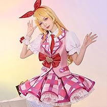 星宮いちご コスプレ 衣装 Amazon.co.jp: 【Sanjucos】 アイカツ スターライト学園制服